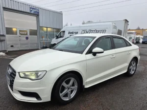 Audi A3 Sedan, kuva edestä– Vuokraa MS-Vuokraukselta Lappeenrannasta